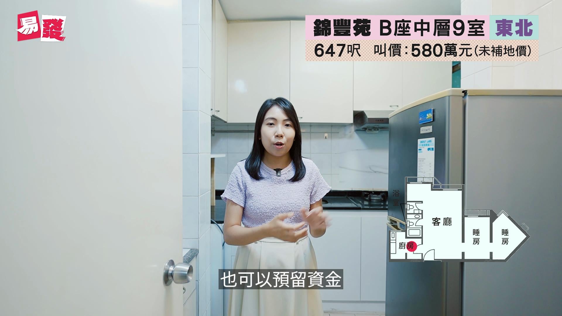 錦豐苑 位於新界 馬鞍山 西沙路638號，發展商為房委會，於1996年11月開始落成，由9座樓宇組成，共有5,540個單位。實用面積為422至667平方呎，屋苑內設有兒童設施、運動設施、娛樂設施、餐飲設施、美容/保健；交通便利，步行至港鐵時間約6分鐘，小學校網在89區，中學校區在沙田。